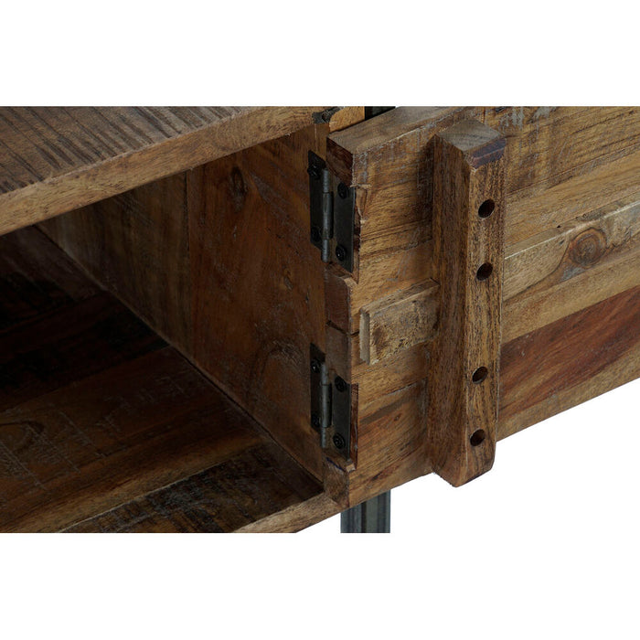 Mobilă TV DKD Home Decor Metal Lemn de mango (120 x 40 x 55 cm)