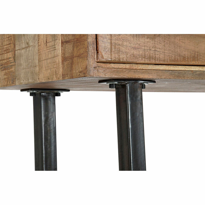 Birou DKD Home Decor Metal Lemn de mango (118 x 40 x 115 cm)