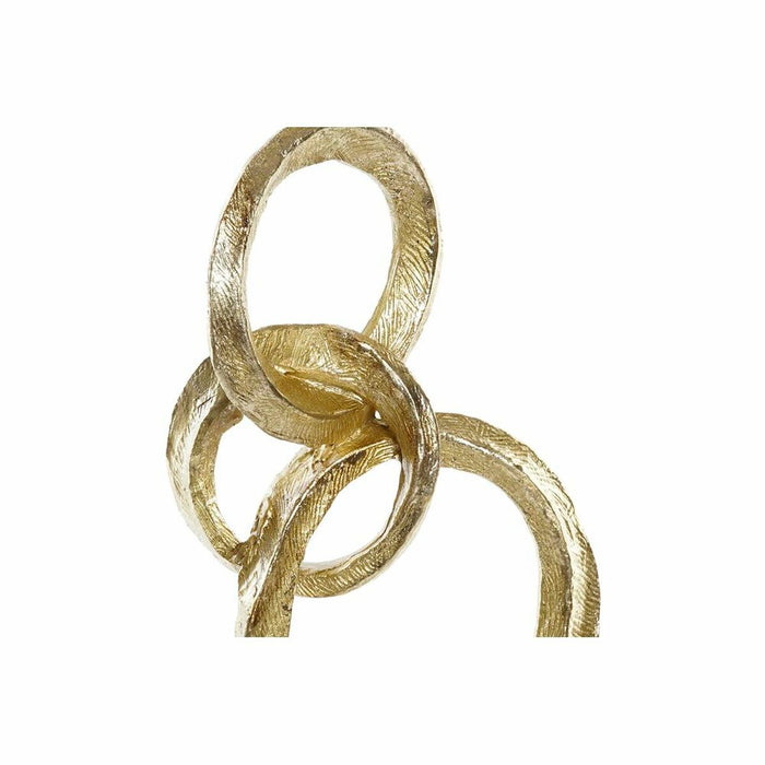 Figură Decorativă DKD Home Decor Gri Auriu* 16 x 8 x 40 cm