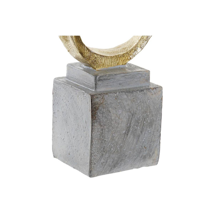 Figură Decorativă DKD Home Decor Gri Auriu* 16 x 8 x 40 cm