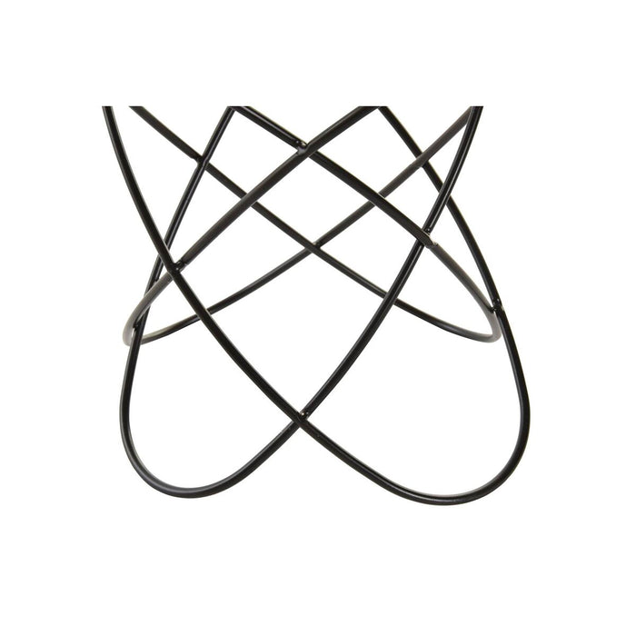 Candelabru DKD Home Decor Negru Auriu* Metal Modern 20 x 20 x 23 cm (2 Unități)