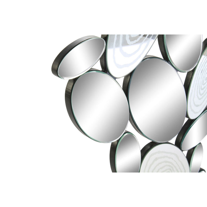 Oglindă de perete DKD Home Decor Negru Multicolor Lemn Geam Modern 119 x 2 x 61 cm