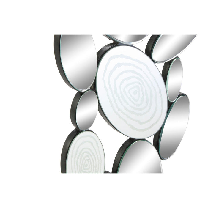 Oglindă de perete DKD Home Decor Negru Multicolor Lemn Geam Modern 119 x 2 x 61 cm