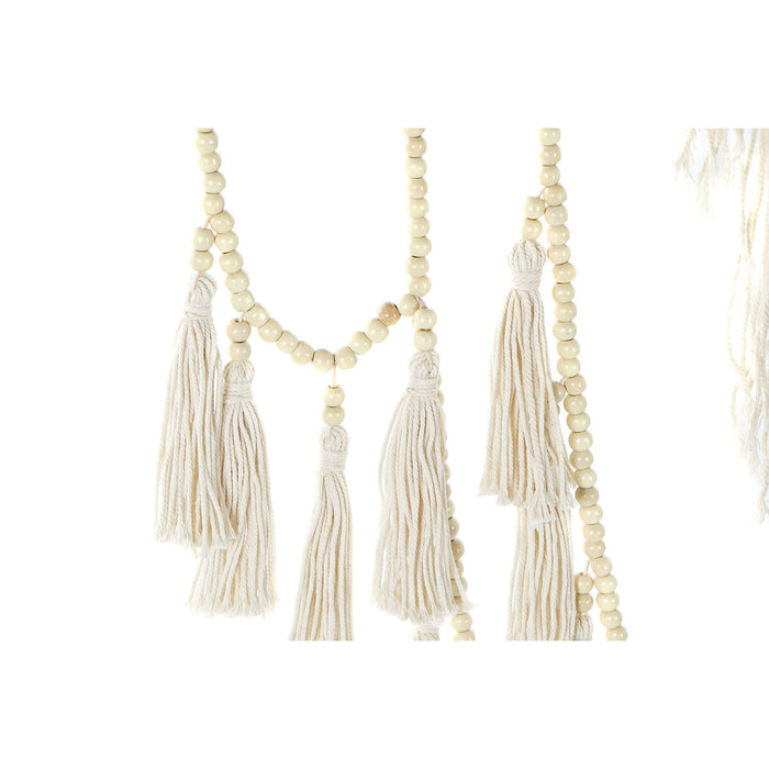 Decorațiune de Perete DKD Home Decor Bumbac MDF Boho (102 x 2 x 150 cm)