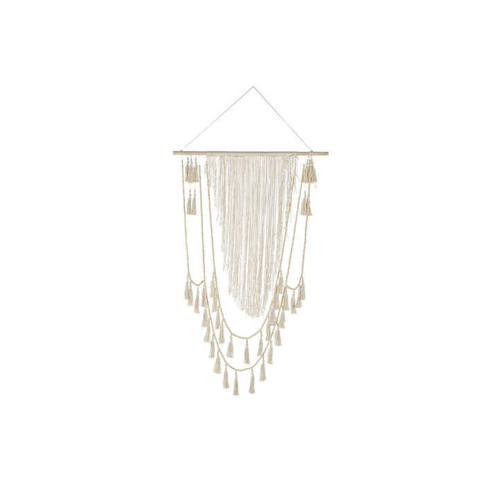 Decorațiune de Perete DKD Home Decor Bumbac MDF Boho (102 x 2 x 150 cm)