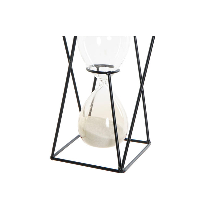Clepsidră DKD Home Decor Negru Chihlimbar Teracotă 14 x 14 x 19 cm