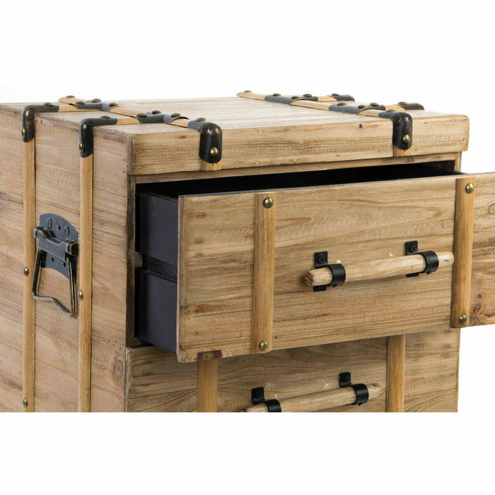 Șifonier DKD Home Decor Maro Lemn Natural Loft 43 x 33 x 92 cm