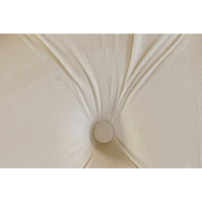 Tăblie de Pat DKD Home Decor Crem Plastic Lemn MDF 194 x 20 x 170 cm
