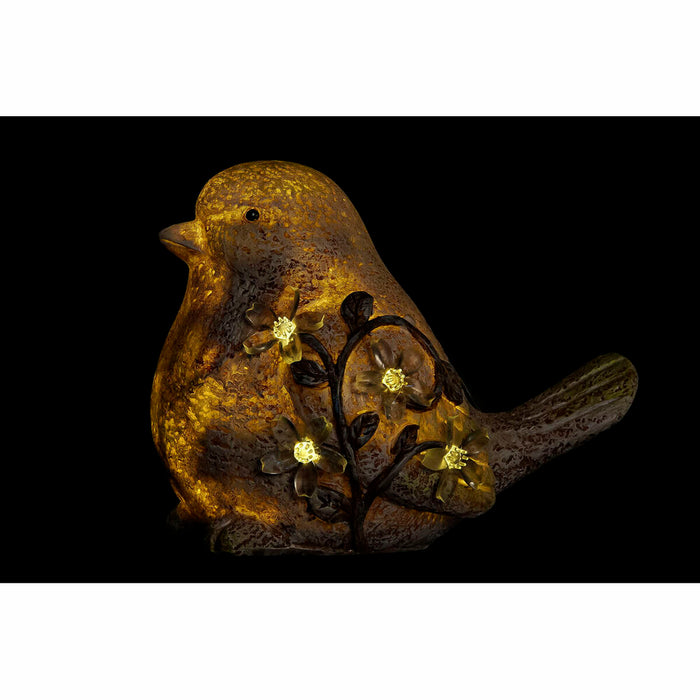 Figură Decorativă DKD Home Decor Verde Roz Natural animale Shabby Chic 20,5 x 10 x 17 cm (3 Piese)