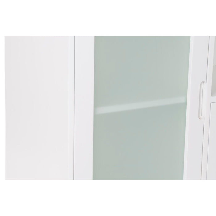 Servantă DKD Home Decor Geam Lemn de paulownia Lemn MDF (120 x 35 x 80 cm)
