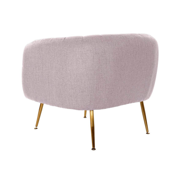 Fotoliu DKD Home Decor Multicolor Roz Auriu* Spumă Lemn Metal Plastic 81 x 75 x 73 cm