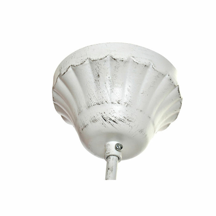 Lustră DKD Home Decor Alb Metal Brad Plastic 40 W Romantic murat 58 x 58 x 56 cm
