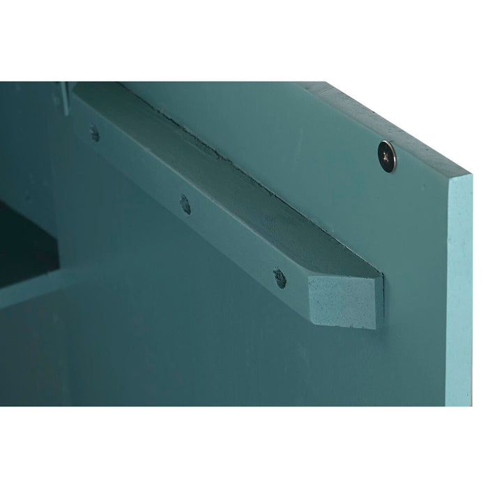 Servantă DKD Home Decor Auriu* Metal Turquoise Lemn de mango (200 x 50 x 76 cm)