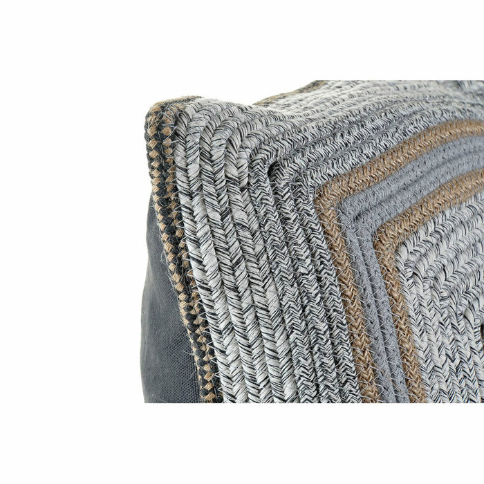 Pernă DKD Home Decor Natural Gri 40 x 10 x 40 cm Boho