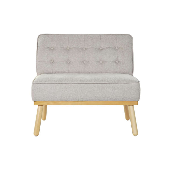 Fotoliu DKD Home Decor Maro Bej Brad 80 x 66 x 72 cm