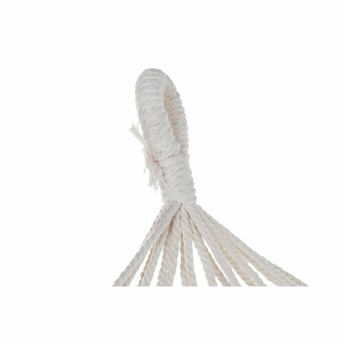 Hamac DKD Home Decor Bej Poliester Bumbac Pin Franjuri (280 x 100 x 130 cm)