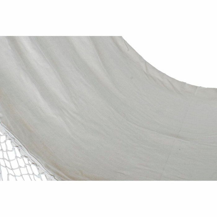 Hamac DKD Home Decor Bej Poliester Bumbac Pin Franjuri (280 x 100 x 130 cm)