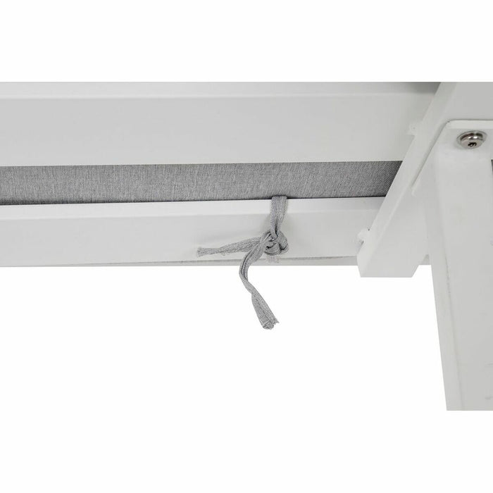 Canapea de Grădină DKD Home Decor Gri 212 x 212 x 86 cm Geam Aluminiu 86 cm