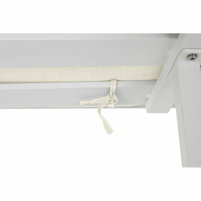 Canapea de Grădină DKD Home Decor Alb Aluminiu Geam 86 cm 212 x 212 x 86 cm
