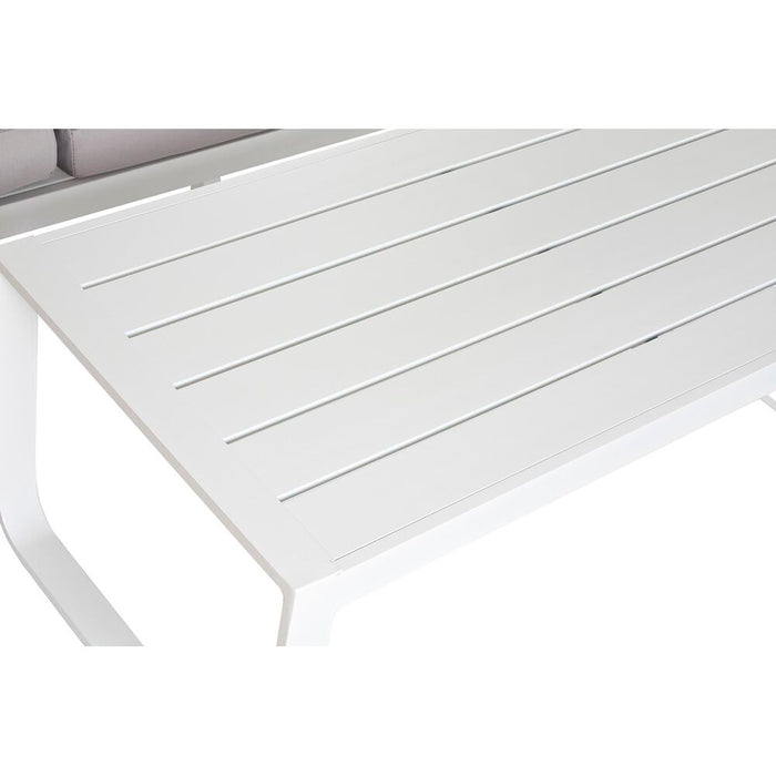 Canapea de Grădină DKD Home Decor Gri Aluminiu 78 cm 184 x 72 x 78 cm