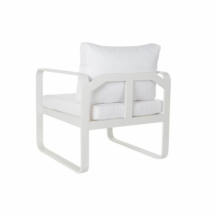 Canapea de Grădină DKD Home Decor Alb Aluminiu 78 cm 184 x 72 x 78 cm