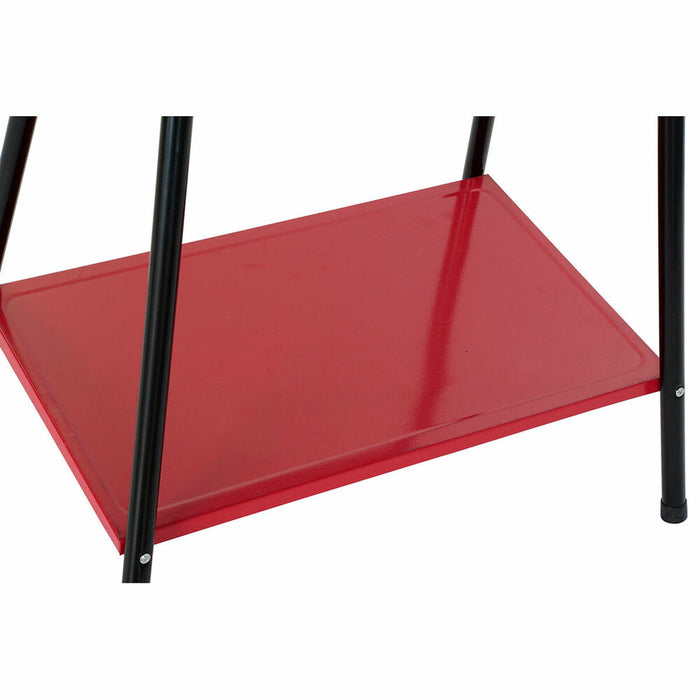 Grătar pe Cărbuni cu Picioare DKD Home Decor Roșu Negru Oțel 53 x 37 x 80 cm (53 x 37 x 80 cm)