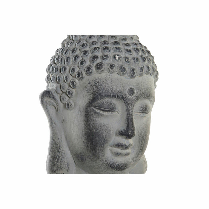 Figurină decorativă de grădină DKD Home Decor Gri Metal Rășină Magneziu Buda 30 x 40 cm 42,5 x 35 x 67 cm (42,5 x 35 x 67 cm)