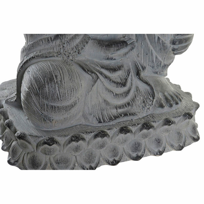 Figurină decorativă de grădină DKD Home Decor Gri Metal Rășină Magneziu Buda 30 x 40 cm 42,5 x 35 x 67 cm (42,5 x 35 x 67 cm)