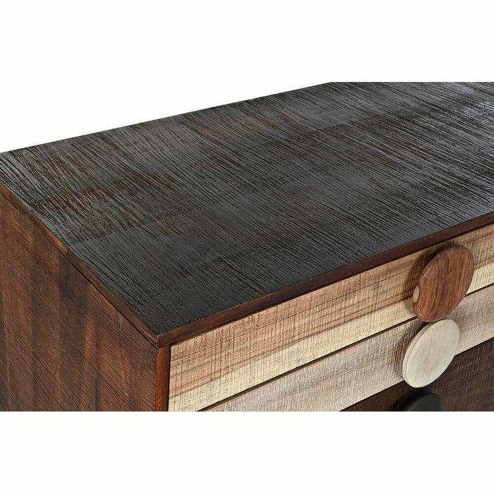 Servantă DKD Home Decor Maro închis Natural Negru Bej