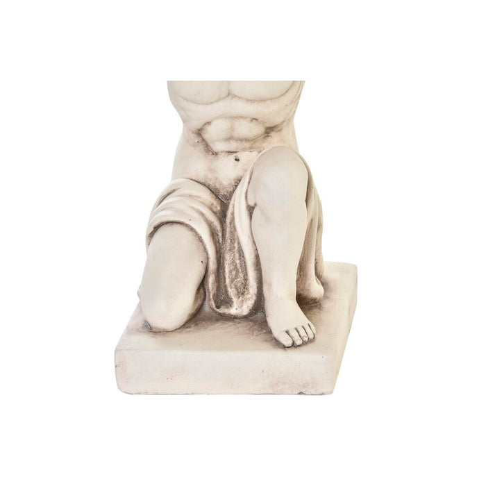 Figurină decorativă de grădină DKD Home Decor Atlas Alb Magneziu (31 x 28 x 56 cm)