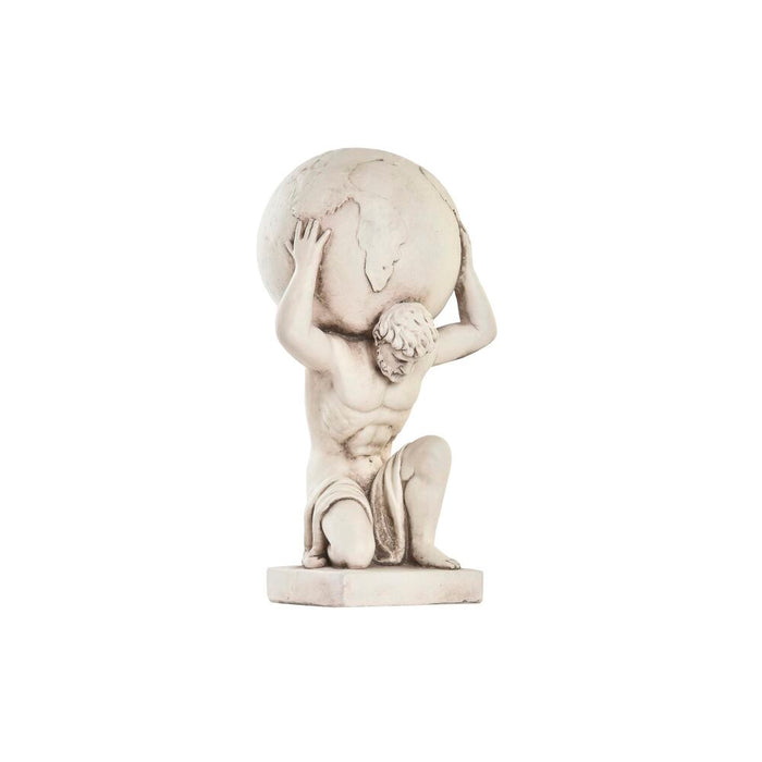 Figurină decorativă de grădină DKD Home Decor Atlas Alb Magneziu (31 x 28 x 56 cm)