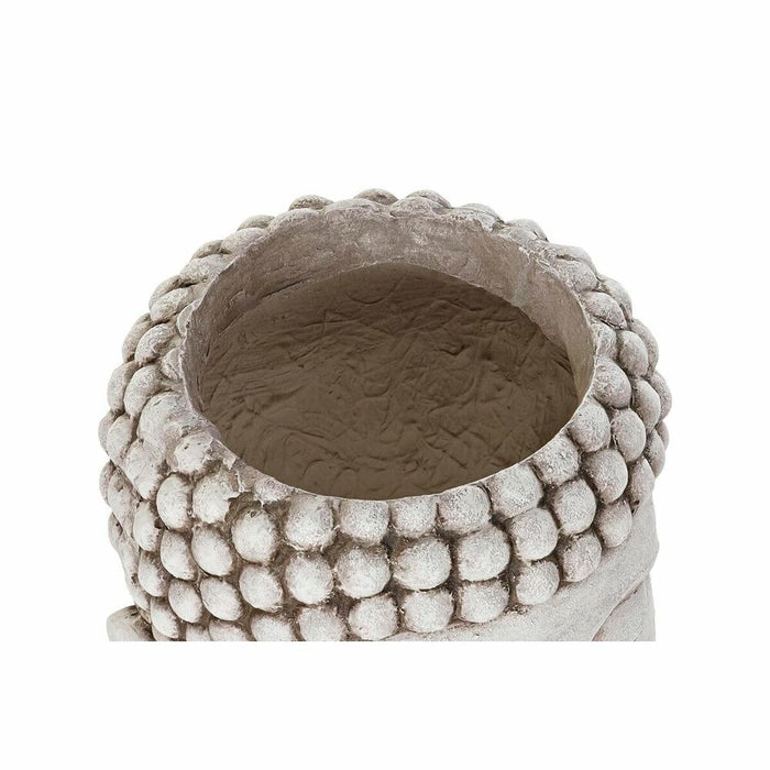 Ghiveci DKD Home Decor Gri deschis Buda Magneziu (26 x 25 x 36 cm)