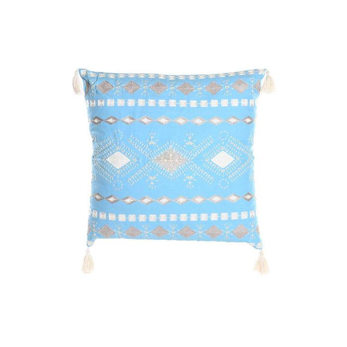 Pernă DKD Home Decor Albastru Alb 60 x 20 x 60 cm