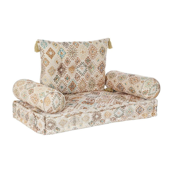 Canapea de grădină DKD Home Decor Bej 90 x 50 x 55 cm