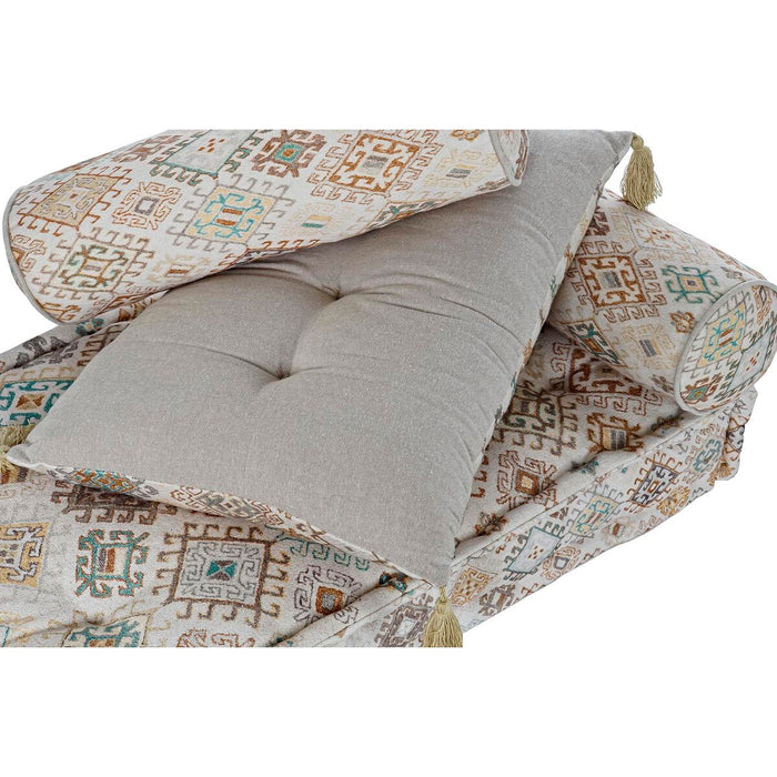 Canapea de grădină DKD Home Decor Bej 90 x 50 x 55 cm