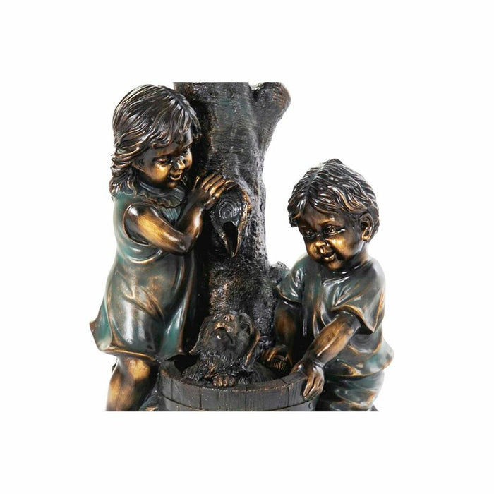 Fântână de Grădină DKD Home Decor Bronz Rășină Copil 45 x 30 x 87 cm