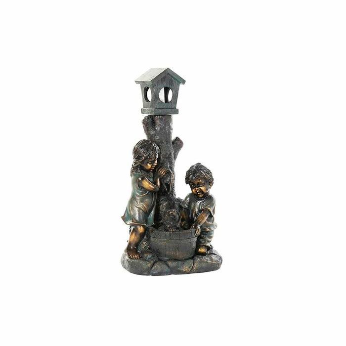 Fântână de Grădină DKD Home Decor Bronz Rășină Copil 45 x 30 x 87 cm