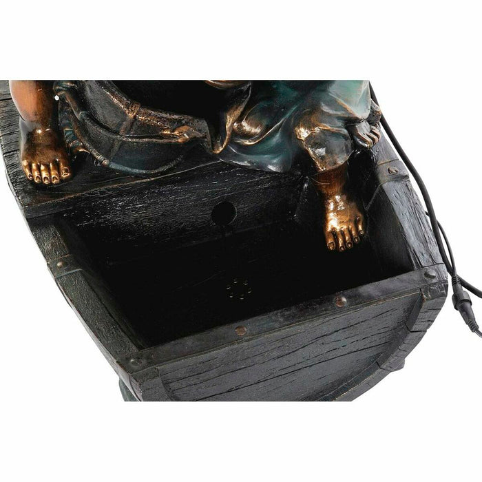Fântână de Grădină DKD Home Decor Bronz Rășină Băieți (44 cm)
