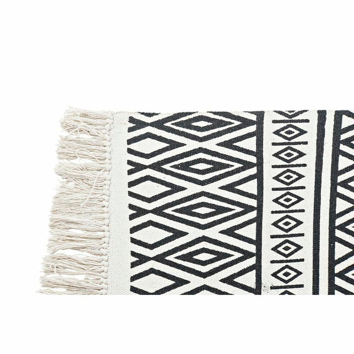 Covor DKD Home Decor Negru Alb (160 x 250 x 0,7 cm)