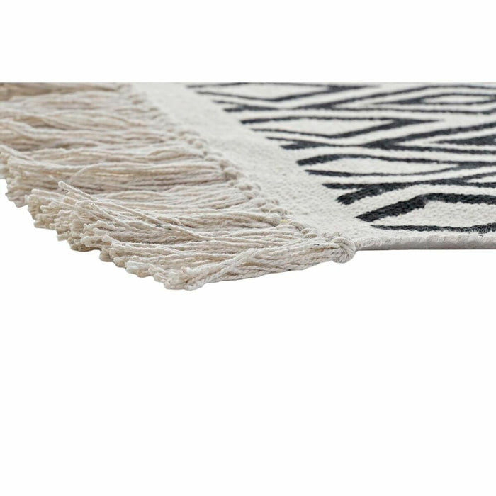 Covor DKD Home Decor Negru Alb (160 x 250 x 0,7 cm)