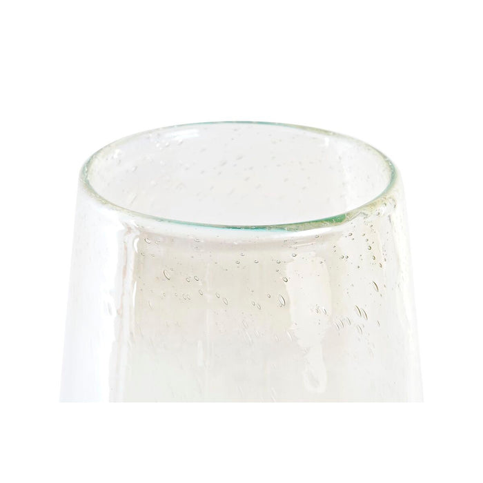 Vază DKD Home Decor Albastru Geam Mediterană 20 x 20 x 46 cm