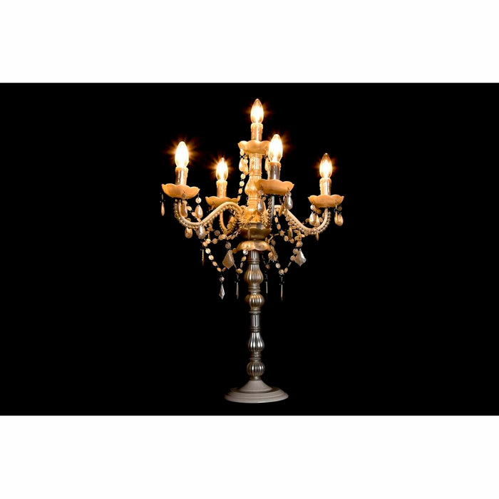 Lampă de masă DKD Home Decor 25W Crem 220 V Shabby Chic (51 x 51 x 73 cm)