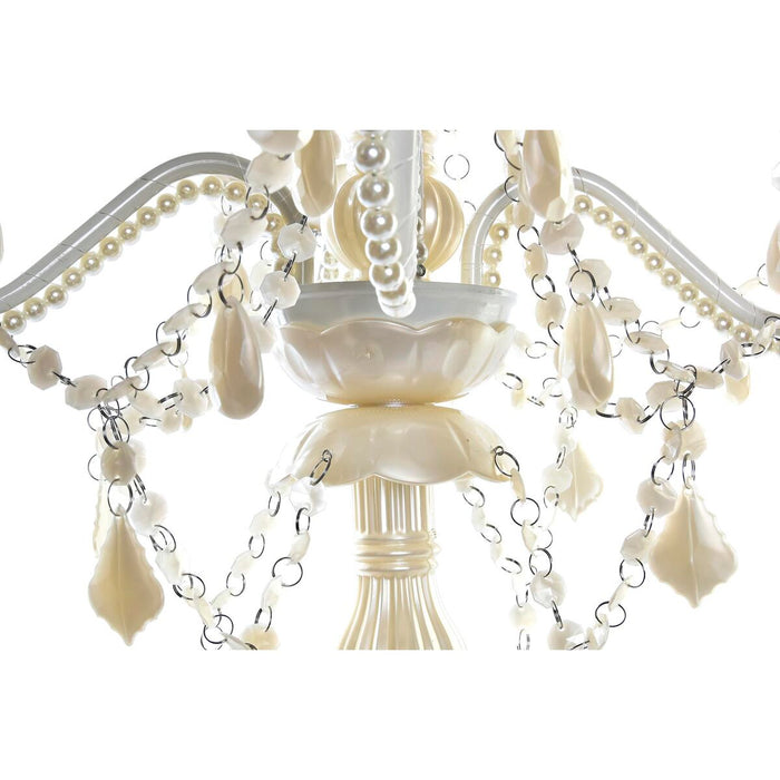 Lampă de masă DKD Home Decor 25W Crem 220 V Shabby Chic (51 x 51 x 73 cm)