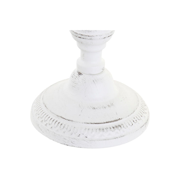 Candelabru DKD Home Decor Alb Acrilic Metal 41 x 41 x 56,5 cm