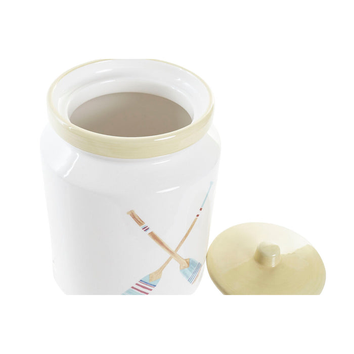 Staniu DKD Home Decor Vâsle 4 Piese Dolomite 15 x 15 x 22 cm