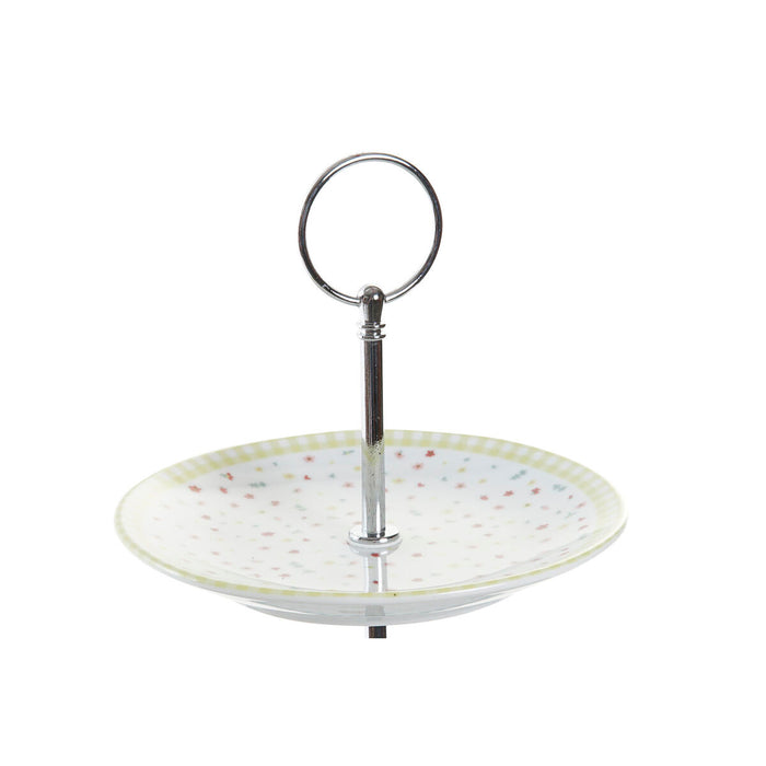 Fructieră DKD Home Decor Multicolor Metal Porțelan 27 x 27 x 34 cm