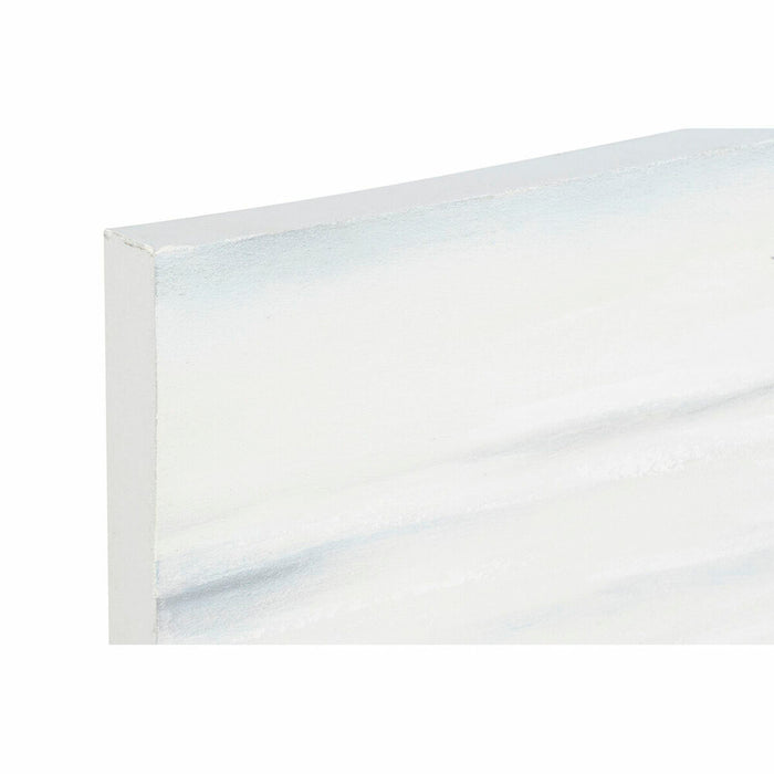 Tablou DKD Home Decor Plajă 120 x 3,7 x 60 cm (2 Unități)