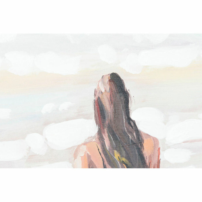 Tablou DKD Home Decor Plajă 120 x 3,7 x 60 cm (2 Unități)