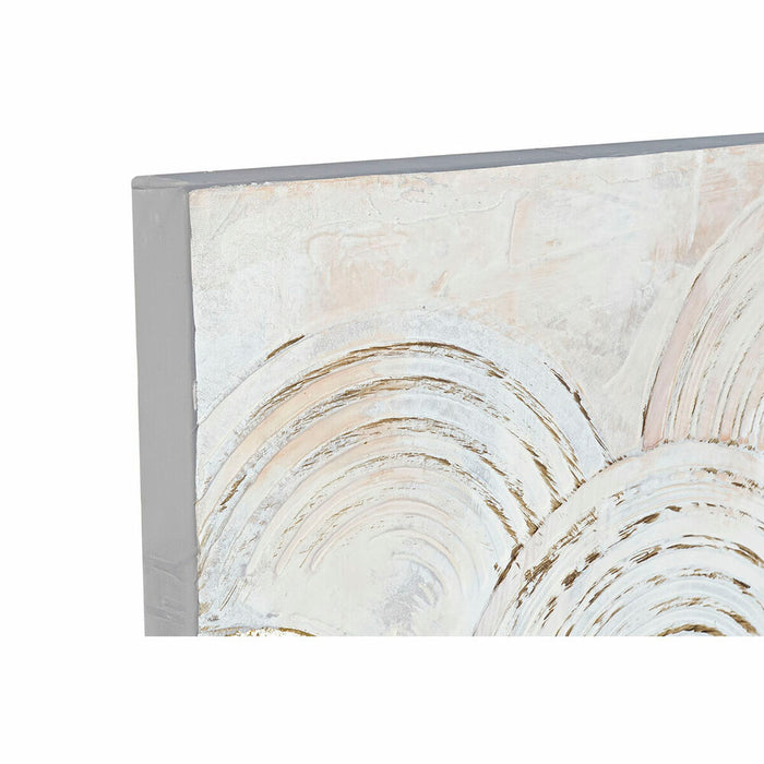Tablou DKD Home Decor 80 x 3,5 x 120 cm Abstract Loft (2 Unități)