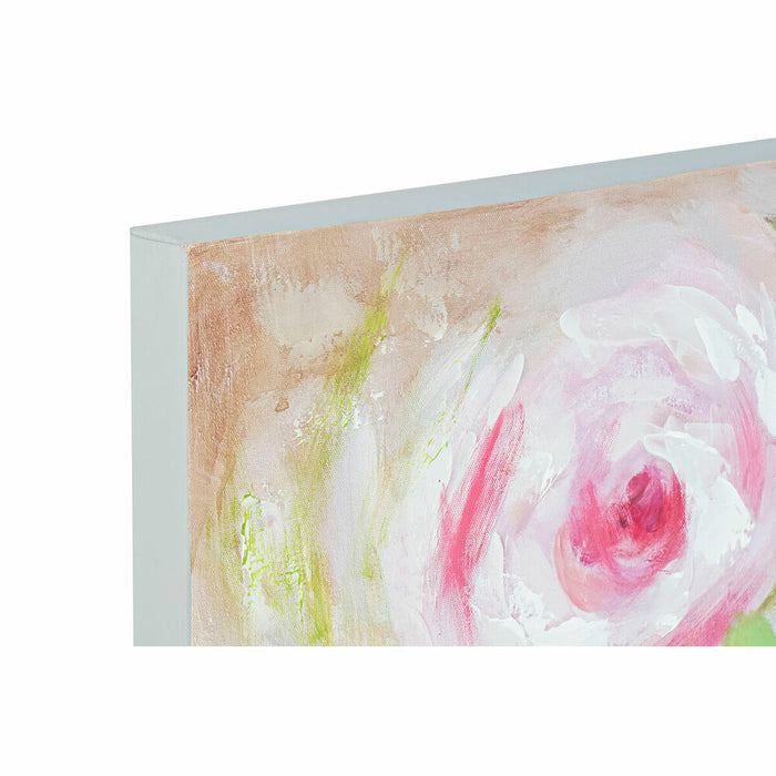 Tablou DKD Home Decor 80 x 3 x 80 cm Vază Tradiţional (2 Unități)